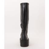 厚底 ストレッチ ロングブーツ | レースレディース  | 詳細画像16 