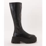 厚底 ストレッチ ロングブーツ | レースレディース  | 詳細画像17 