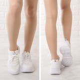 厚底 ダッドスニーカー ワントーン | レースレディース  | 詳細画像10 