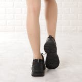 厚底 ダッドスニーカー ワントーン | レースレディース  | 詳細画像16 