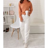 プチハイネックメロウステッチプルオーバー シンプル 無地 | レースレディース  | 詳細画像11 