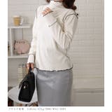 プチハイネックメロウステッチプルオーバー シンプル 無地 | レースレディース  | 詳細画像18 