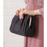 ジャガード がま口 パーティーバッグ | レースレディース  | 詳細画像6 