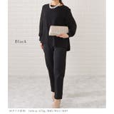 パンツドレス 長袖レーステーパードセレモニーセットアップ レディース | レースレディース | 詳細画像13