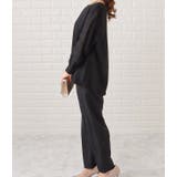 パンツドレス 長袖レーステーパードセレモニーセットアップ レディース | レースレディース | 詳細画像15