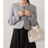 ツイード調ノーカラージャケット&タックフレアワンピースセットアップ レディース … | レースレディース  | 詳細画像5 