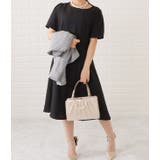 ツイード調ノーカラージャケット&タックフレアワンピースセットアップ レディース … | レースレディース  | 詳細画像7 