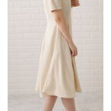 ツイード調ノーカラージャケット&タックフレアワンピースセットアップ レディース … | レースレディース  | 詳細画像15 