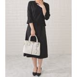 スタンドカラージャケット&セミフレアフェイクレイヤードワンピースセットアップ レ… | レースレディース  | 詳細画像6 