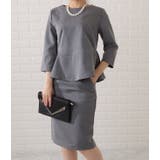 7部袖ペプラムブラウス&スカートセットアップ レディース 女性 | レースレディース  | 詳細画像14 