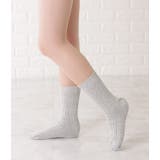 【5足セット】ケーブル柄ミックスカラーショート丈ソックス レディース ソックス | レースレディース  | 詳細画像4 