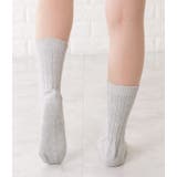 【5足セット】ケーブル柄ミックスカラーショート丈ソックス レディース ソックス | レースレディース  | 詳細画像5 