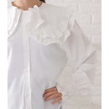 ダブルラウンドカラーフリルブラウス 女性 レディース | レースレディース  | 詳細画像13 