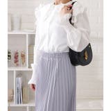 ダブルラウンドカラーフリルブラウス 女性 レディース | レースレディース  | 詳細画像2 