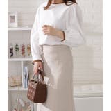 配色ラインバルーンスリーブプルオーバー女性 レディース 長袖 | レースレディース  | 詳細画像4 