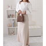 配色ラインバルーンスリーブプルオーバー女性 レディース 長袖 | レースレディース  | 詳細画像8 