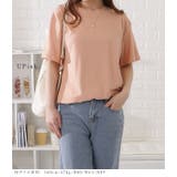 ゆるシルエット半袖カラーTシャツ トップス レディース | レースレディース  | 詳細画像11 
