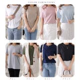 半袖カラーミニマルTシャツ レディース 女性 | レースレディース | 詳細画像2