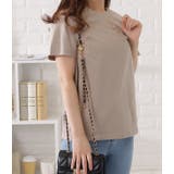 半袖カラーミニマルTシャツ レディース 女性 | レースレディース | 詳細画像8