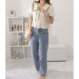 ビッグカラーフリル付き半袖ブラウス レディース 女性 | レースレディース  | 詳細画像10