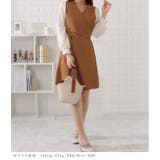 シフォンドッキングカシュクールワンピース 女性 レディース | レースレディース  | 詳細画像10 