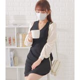 シフォンドッキングカシュクールワンピース 女性 レディース | レースレディース  | 詳細画像8 