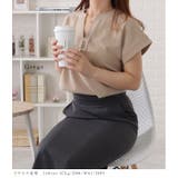 パールボタンキーネックフレアブラウス 女性 レディース | レースレディース | 詳細画像8