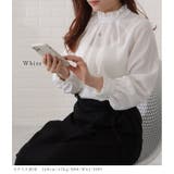 プチハイネックキャンディスリーブ長袖ブラウス 女性 レディース | レースレディース  | 詳細画像3 