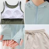 フーデット ラッシュガード付き タンキニ | レースレディース | 詳細画像3