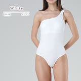 ワンショルダーベーシックワンピース水着 女性 レディース | レースレディース | 詳細画像3