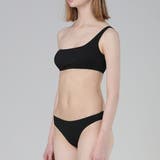 ワンカラーリブワンショルダービキニセット女性 レディース 水着 | レースレディース  | 詳細画像11 