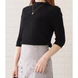 半袖ボトルネック凹凸模様プルオーバー レディース トップス | レースレディース  | 詳細画像17