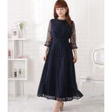 ウエストリボンシフォンプリーツワンピース 女性 レディース | レースレディース | 詳細画像13