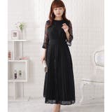 ウエストリボンシフォンプリーツワンピース 女性 レディース | レースレディース | 詳細画像9