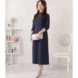 7分袖レトロレースドッキングワンピース 女性 レディース | レースレディース  | 詳細画像10 