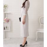 7分袖レトロレースドッキングワンピース 女性 レディース | レースレディース  | 詳細画像17 