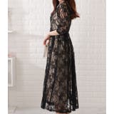 総レース5分袖タックワンピース 女性 レディース | レースレディース | 詳細画像14