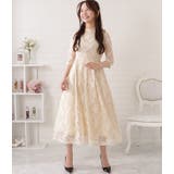 総レース5分袖タックワンピース 女性 レディース | レースレディース | 詳細画像5