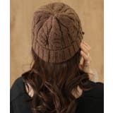 ソリッドカラー ケーブル柄 ニット | レースレディース  | 詳細画像11 