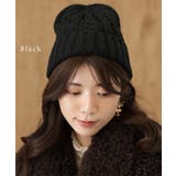 ソリッドカラー ケーブル柄 ニット | レースレディース  | 詳細画像3 