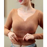 キーネック 長袖 カップ付き | レースレディース  | 詳細画像6 
