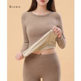 【2点セット】クルーネック 裏起毛 厚手 | レースレディース | 詳細画像5