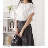 2WAY半袖デザインボタンカットソー レディース 女性 | レースレディース | 詳細画像3