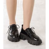 厚底 レースアップシューズ トラックソール | レースレディース  | 詳細画像13 