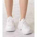 厚底 ダッドスニーカー ボリュームスニーカー | レースレディース  | 詳細画像6 