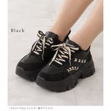 厚底 ダッドスニーカー ボリュームスニーカー | レースレディース  | 詳細画像3 