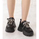 厚底 ダッドスニーカー ボリュームスニーカー | レースレディース  | 詳細画像8 