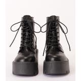 厚底レースアップショートブーツ ボリュームブーツ レースアップシューズ | レースレディース  | 詳細画像14 