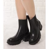 サイドゴア 厚底 ショートブーツ | レースレディース  | 詳細画像5 