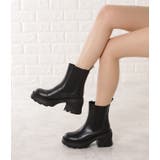 サイドゴア 厚底 ショートブーツ | レースレディース  | 詳細画像6 